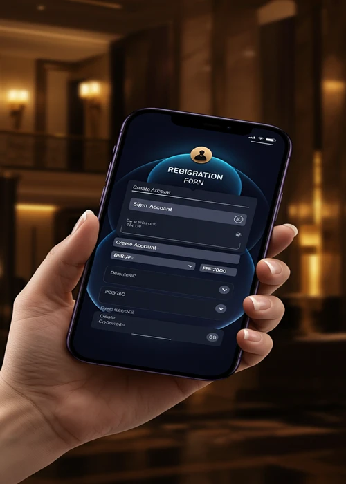 Interface d'inscription sécurisée Donbet Casino, montrant les champs à remplir pour créer votre nouveau compte joueur.